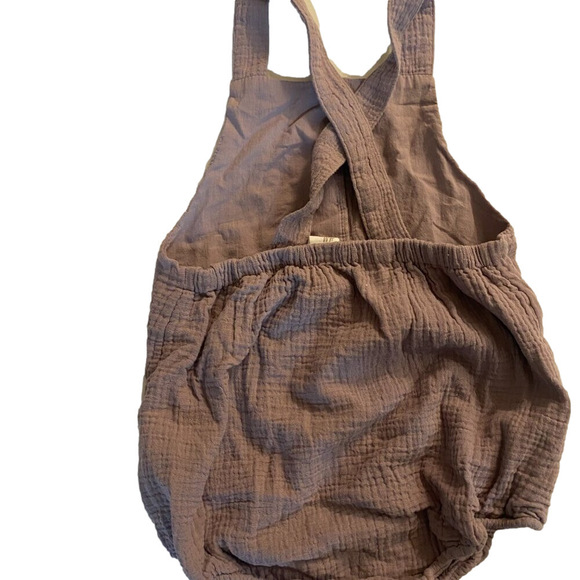 H&M Sleeveless Cotton Romper Suit- LIGHT PURPLE 4T- Boys or unisex - Picture 3 of 5